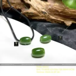Lu thống ngọc bích Canada xanh lá, KT 15mm - Ảnh 3