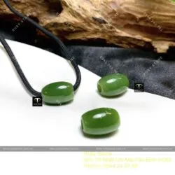 Lu thống ngọc bích Canada xanh lá, KT 15mm - Ảnh 4