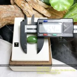 Lu thống ngọc bích Canada xanh lá, KT 15mm - Ảnh 8