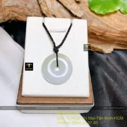 Đồng điếu ngọc Cẩm thạch huyết, KT 26mm