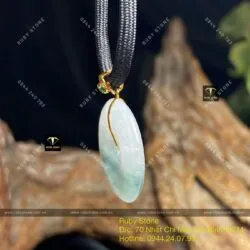 Đồng điếu băng ngọc, vàng 18k, KT 23mm - Hình ảnh 4