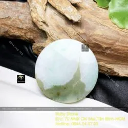 Mặt dây chuyền ngọc Cẩm thạch Myanmar, ĐK 52mm