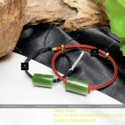 Lu thống ngọc bích Canada xanh lá, KT 20mm - Hình ảnh 3