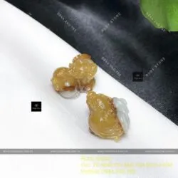 Tỳ hưu ngọc cẩm thạch huyết, KT 19mm - Ảnh 2