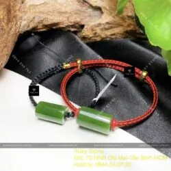 Lu thống ngọc bích Canada xanh lá, KT 20mm - Hình ảnh 8