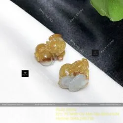 Tỳ hưu ngọc cẩm thạch huyết, KT 19mm