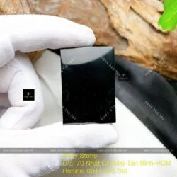 Mặt dây chuyền Phỉ thúy mực dục (mặc thuý), KT 40mm - Ảnh 8
