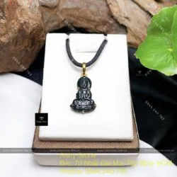 Phật Quán Thế Âm Bồ Tát mực dục, vàng 18k - Ảnh 7