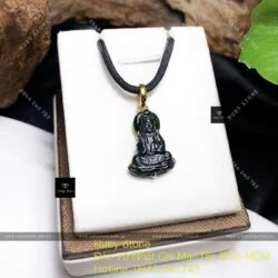 Phật Quán Thế Âm Bồ Tát mực dục, vàng 18k - Ảnh 5