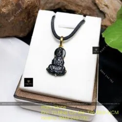 Phật Quán Thế Âm Bồ Tát mực dục, vàng 18k - Ảnh 4
