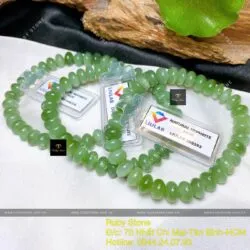 Chuỗi vòng tay bánh xe Ngọc bích mắt mèo - Hình ảnh 7