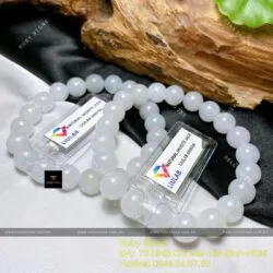 Vòng chuỗi Bạch ngọc 10 ly - Hình ảnh 3
