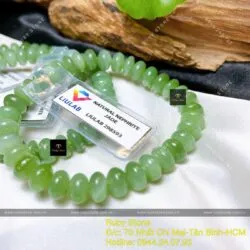 Chuỗi vòng tay bánh xe Ngọc bích mắt mèo - Hình ảnh 5
