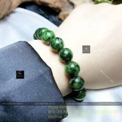 Vòng chuỗi ngọc Cẩm thạch sơn thuỷ 10 ly - Hình ảnh 7