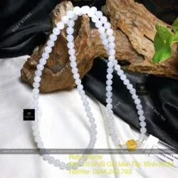 Chuỗi băng ngọc 6,5 ly mix charm vàng 24k - Hình ảnh 2