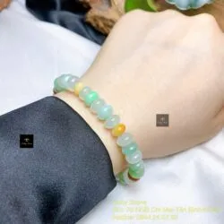 Vòng chuỗi băng ngọc Đa sắc 8 ly - Ảnh 5