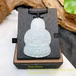 Thiên Thủ Thiên Nhãn ngọc cẩm thạch - Phật bản mệnh tuổi Tý, KT 52mm