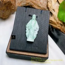 Tượng Đức Mẹ Maria ngọc cẩm thạch Miến Điện - Ảnh 4