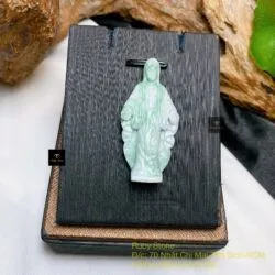 Tượng Đức Mẹ Maria ngọc cẩm thạch Miến Điện - Ảnh 2