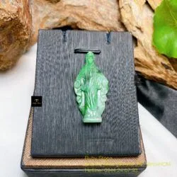 Tượng Đức Mẹ Maria ngọc cẩm thạch sơn thuỷ Myanmar - Ảnh 4
