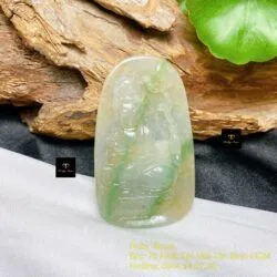 Phật Quán Thế Âm Bồ Tát ngọc Phỉ thuý kim ty chủng - Hình ảnh 2