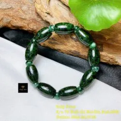 Vòng lu thống Cẩm thạch sơn thuỷ Myanmar - Ảnh 5