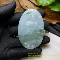 Phật Quán thế âm bồ tát ngọc Phỉ thuý hoa bay