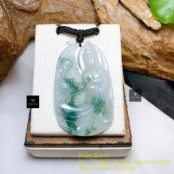 Phật Quán thế âm bồ tát Ngọc nếp băng hoa bay