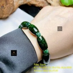 Vòng lu thống Cẩm thạch sơn thuỷ Myanmar