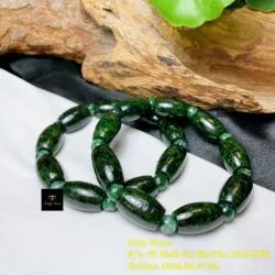 Vòng lu thống Cẩm thạch sơn thuỷ Myanmar - Ảnh 2