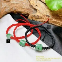 Lu thống ngọc Cẩm thạch mini, kích thước 9mm - Hình ảnh 3