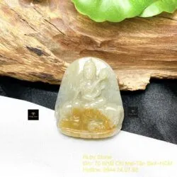 Phổ Hiền Bồ Tát ngọc Cẩm thạch huyết Myanmar