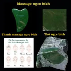 Massage mặt ngọc bích Canada xanh đậm - Ảnh 13