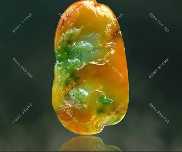 Cách phân biệt giữa ngọc Cẩm thạch huyết tự nhiên và Cẩm thạch huyết đốt