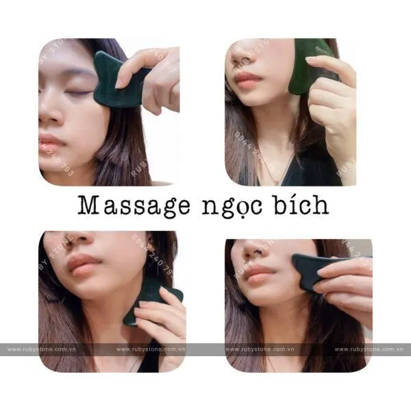 Công dụng của thanh lăn massage Ngọc bích