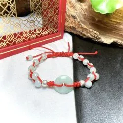 Vòng đeo tay Đồng điếu ngọc Cẩm thạch Miến Điện - Hình ảnh 5