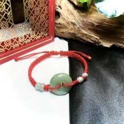 Vòng tay đồng điếu ngọc Cẩm thạch Myanmar - Hình ảnh 2