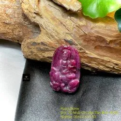 Phật bản mệnh Ruby Nam Phi (nhận gia công theo yêu cầu) - Ảnh 7