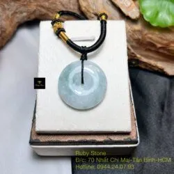 Đồng điếu ngọc Cẩm thạch Myanmar nếp băng