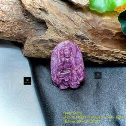 Phật bản mệnh Ruby Nam Phi (nhận gia công theo yêu cầu) - Ảnh 11