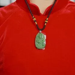 Bộ sản phẩm vòng tay, nhẫn và vòng cổ phật bản mệnh ngọc bích Canada Bộ sản phẩm vòng tay, nhẫn và vòng cổ phật bản mệnh ngọc bích Canada