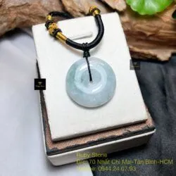 Đồng điếu ngọc Cẩm thạch Myanmar nếp băng - Hình ảnh 5