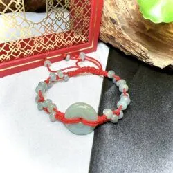 Vòng đeo tay Đồng điếu ngọc Cẩm thạch Miến Điện - Hình ảnh 7