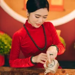 Bộ sản phẩm khuyên tai, vòng cổ, vòng tay và chuỗi ngọc bích Canada xanh lý đậm