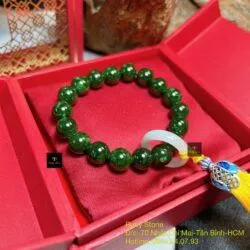Vòng niệm châu ngọc bích Canada 18 hạt - Ảnh 5