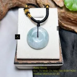 Đồng điếu ngọc Cẩm thạch Myanmar nếp băng - Hình ảnh 2