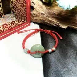 Vòng tay đồng điếu ngọc Cẩm thạch Myanmar - Hình ảnh 3