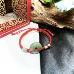 Vòng tay đồng điếu ngọc Cẩm thạch Myanmar