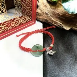 Vòng tay đồng điếu ngọc Cẩm thạch Miến Điện - Hình ảnh 5