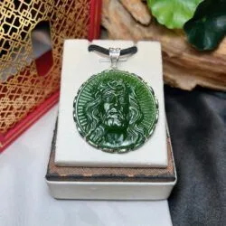 Mặt dây Chúa Jesus ngọc bích Canada - Ảnh 5